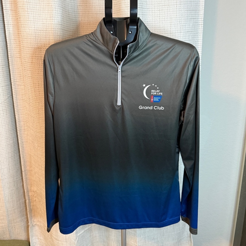 Long Sleeve Quarter-Zip Tee & Wind Breaker